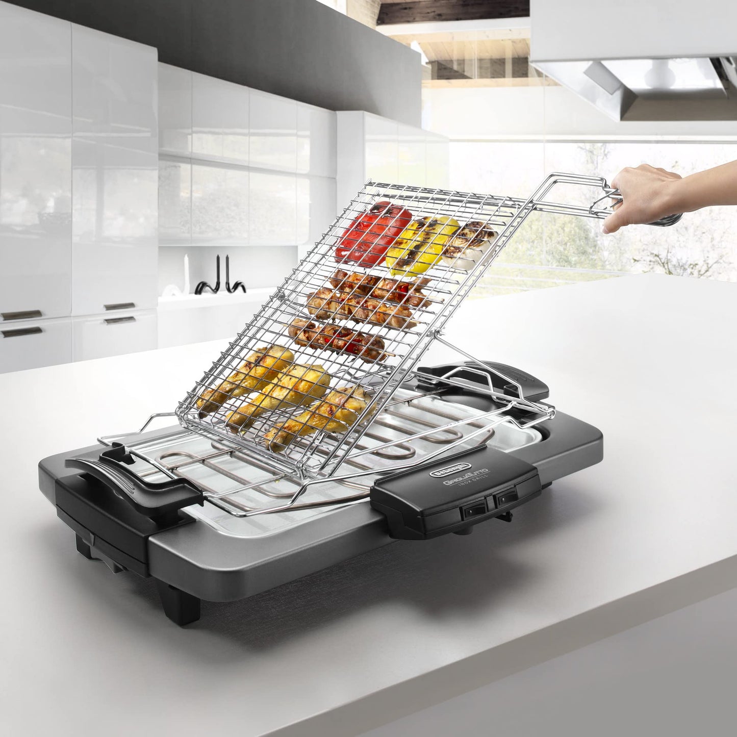 De'Longhi BQ80 Barbecue elettrco con griglia