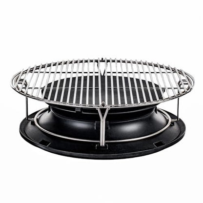 Kamado Joe BJ-HYPER, SloRoller Hyperbolic Smoke Chamber with Cooking Rack, Compatible With Kamado Joe Big Joe Grill, Black