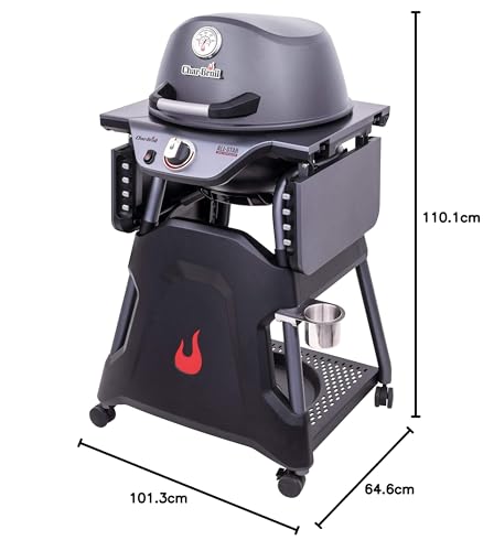 Char-Broil 140 883 - All-star 125 Gas Barbecue Grill, Black/Aluminum
