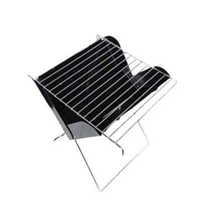 SGSHQQ Barbecue Rack Foldable Iron Plate Portable Barbecue Rack Tool Barbecue Rack Outdoor Camping Equipment