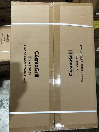 CosmoGrill Platinum Stainless Steel 8 Burner 6+2 Gas BBQ Grill with Waterproof Cover, High-Performance Outdoor Barbecue for Garden Cooking