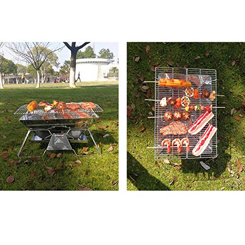 PNAJFUEL Bbq Grill Stainless Steel Camping Grills Charcoal Rack Barbecue Accessories for Kitchen Tools
