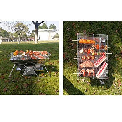PNAJFUEL Bbq Grill Stainless Steel Camping Grills Charcoal Rack Barbecue Accessories for Kitchen Tools