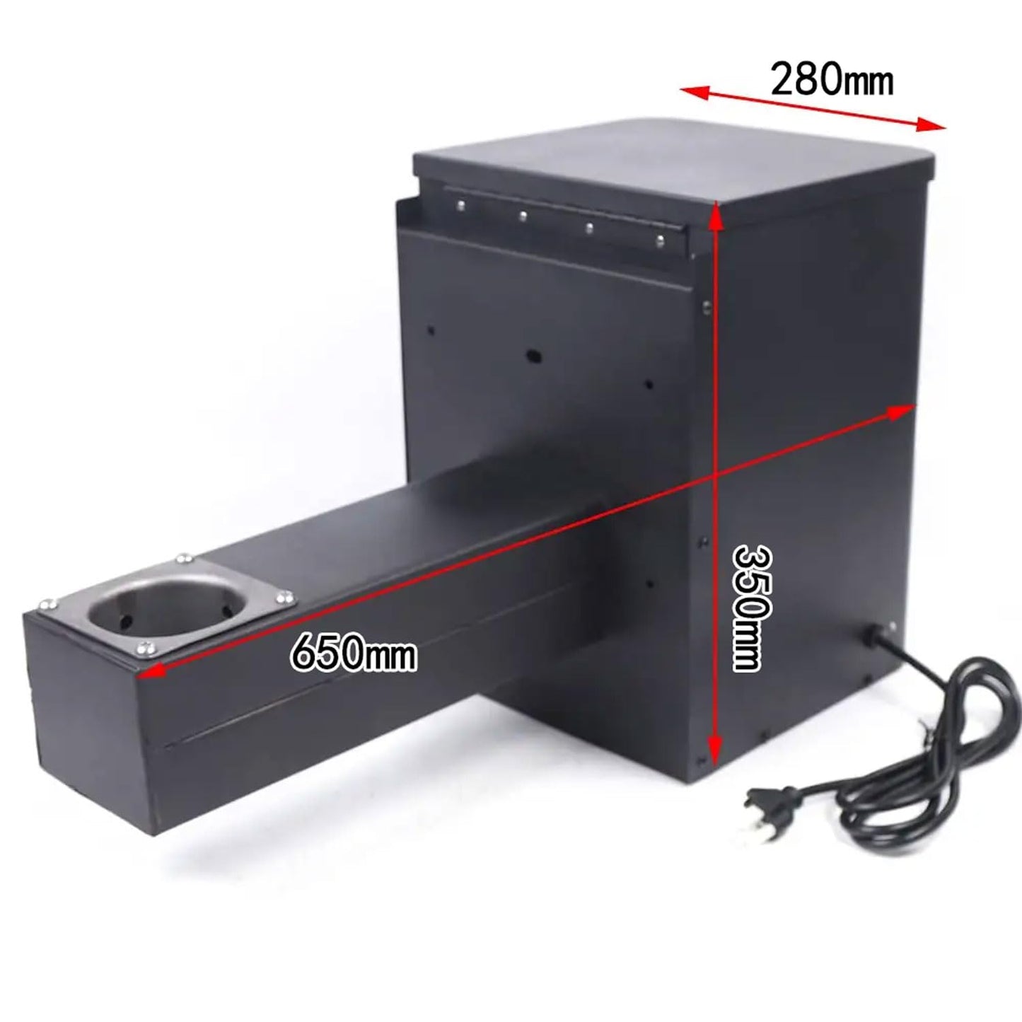 BBQ Pellet Smoker Hopper, DIY Intelligent Temperature Control Feeding Box, Pellet Pipe Feeder, Barbecue Grill Accessories Set for Grill, Smoke, Bake