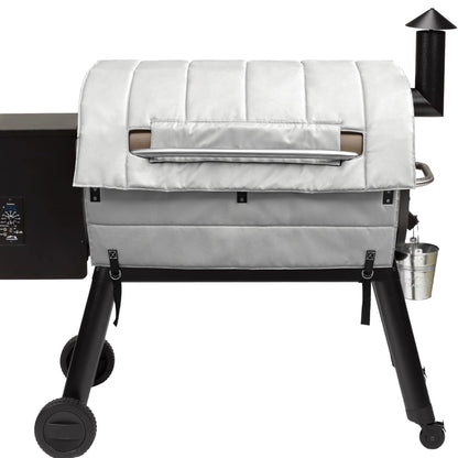 Grill Thermal Insulation Blanket for Traeger Pro Series 34 Texas Smoker Insulated Cover Insulator BAC628 Replacement Parts Winter Cooking Smoking BBQ Grilling Accessory