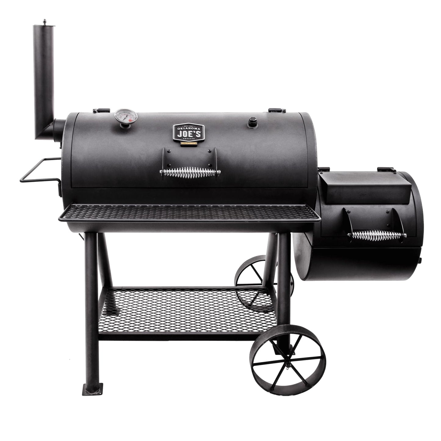Char-Broil 140 755 Oklahoma Joe’s® Highland Smoker, Black Finish.,145 x 85 x 135 cm