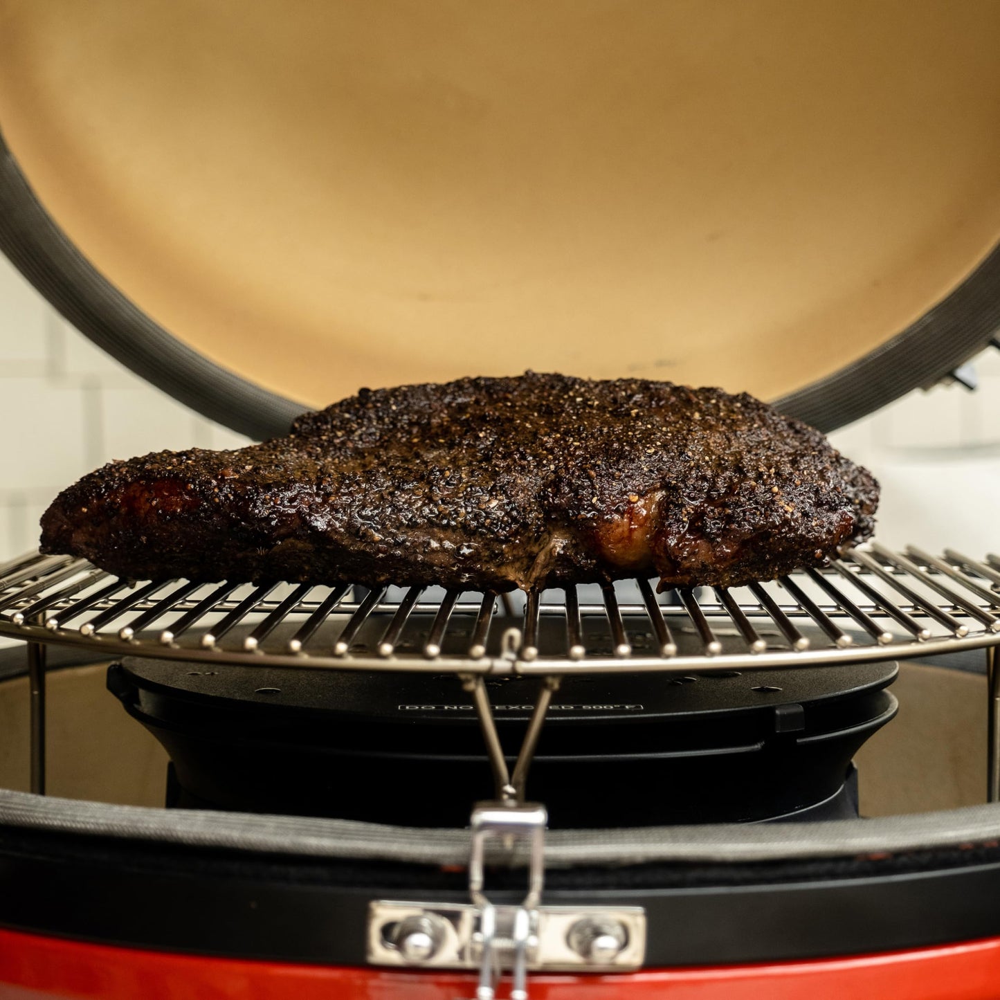 Kamado Joe BJ-HYPER, SloRoller Hyperbolic Smoke Chamber with Cooking Rack, Compatible With Kamado Joe Big Joe Grill, Black